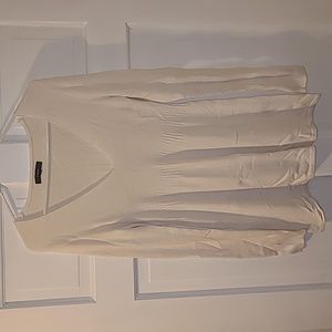 Express Cream Knit Top